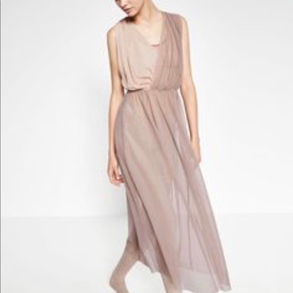 Zara Dresses & Skirts - Zara Tulle Sleeveless Dress